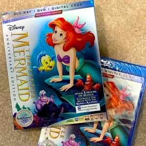 The Little Mermaid Blu-ray/DVD/Digital